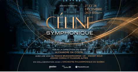 celine symphonique quebec.